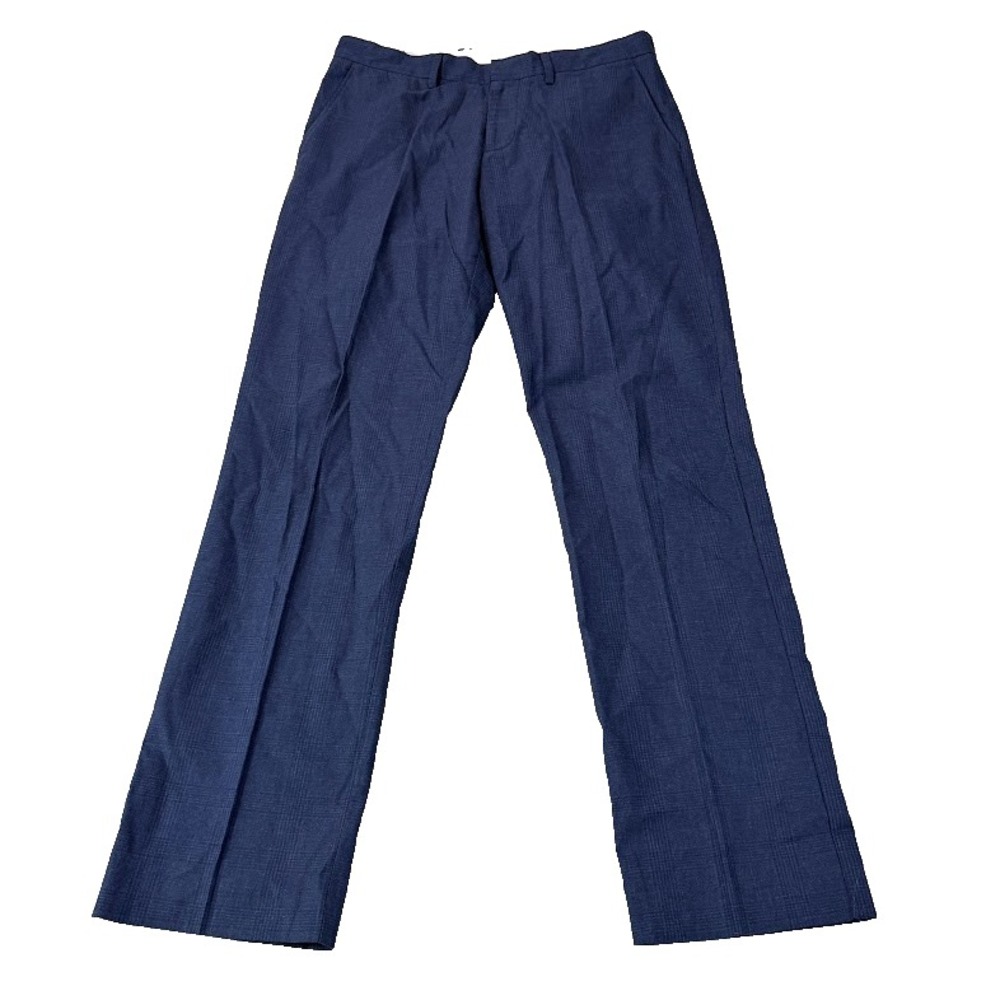 J. Crew Mens 32x34 Bedford Chino Pants Blue Flex Stretch Cotton Casual Workwear